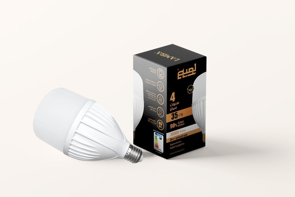 T100 35W E27 لمبة 35 وات اضاءة ابيض 