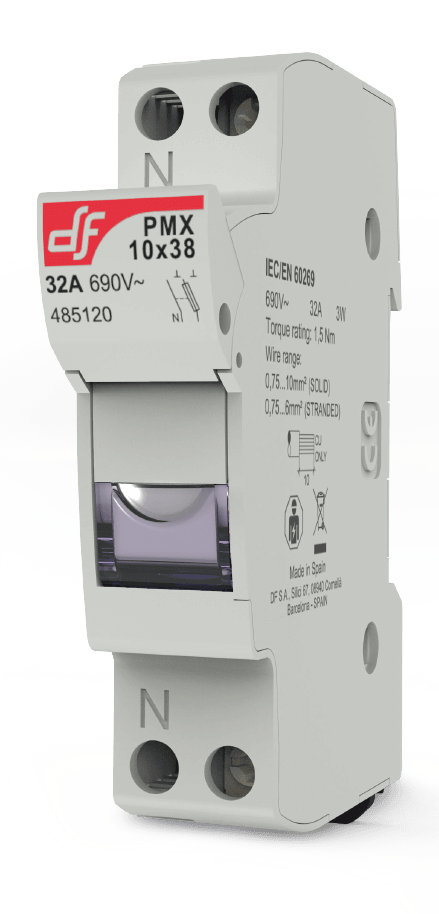 fuse holders 10 * 38 DF spanesh
