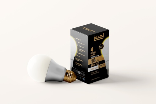 A70 15W E27 لمبة 15 وات اضاءة ابيض 